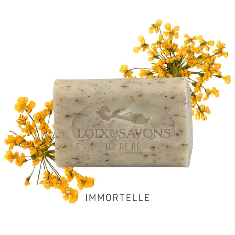 Savon artisanal immortelle des dunes